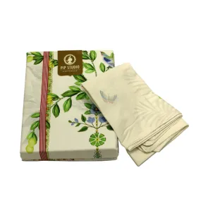 Pip Studio Indian PalmsÃ¢Â Duvet Cover Set White Size 240X220 Cm